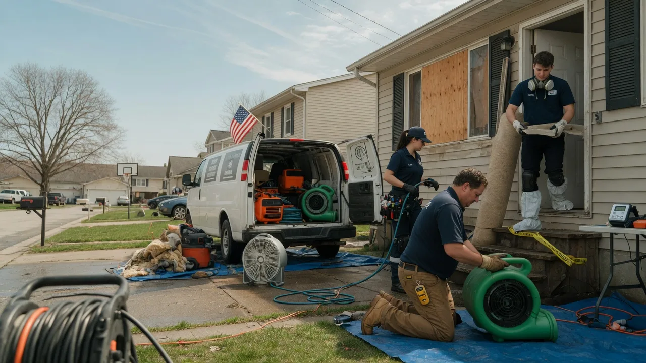 Water Damage Restoration in Blythedale, MO near me
